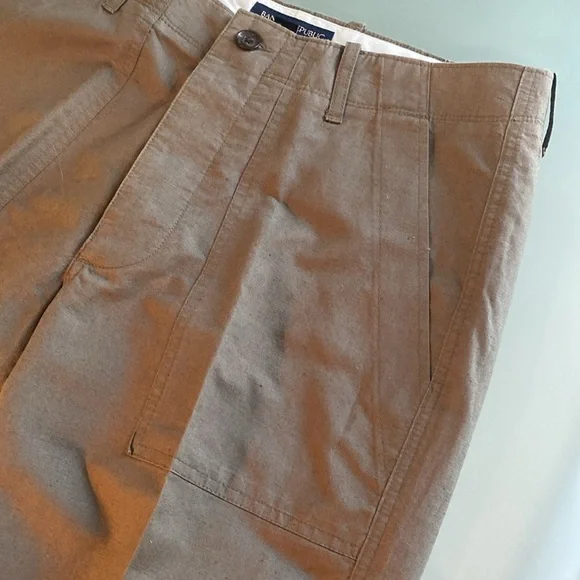 Linen Pants Banana Republic Linen Blend High Waist Straight Leg Pants Size 30/32 - Picture 9 of 12